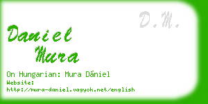 daniel mura business card